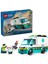 City Acil Yardım Ambulansı 60451 - Model Araç Seven 5 Yaş Üzeri Çocuklar Için Yaratıcı Oyuncak Yapım Seti, Doğum Günü Hediyesi (184 Parça) 1