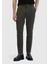 Haki Düz Dokuma Jogging Fit Casual Pantolon 2