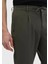 Haki Düz Dokuma Jogging Fit Casual Pantolon 3