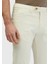 Ekru Düz Dokuma Regular Fit Casual Pantolon 4