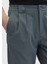 Haki Çizgili Dokuma Jogging Fit Casual Pantolon 4
