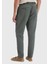 Haki Düz Dokuma Jogging Fit Casual Pamuk Karışımlı Pantolon 4