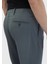 Haki Çizgili Dokuma Jogging Fit Casual Pantolon 5