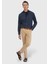 Safran Düz Dokuma Slim Fit Casual Pamuk Karışımlı Pantolon 2