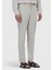 Bej Düz Dokuma Jogging Fit Casual Pantolon 2