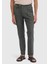 Haki Düz Kumaş Regular Fit Casual Pantolon 2