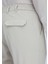 Bej Düz Dokuma Jogging Fit Casual Pantolon 4