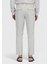 Bej Düz Dokuma Jogging Fit Casual Pantolon 5