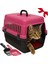 Kedi Köpek Evcil Hayvan Taşıma Kutusu Yumuşak Zeminli Portatif Seyahat Veteriner Uyumlu Hafif Evcil Hayvan Çantası Pratik Kullanımlı Evcil Hayvan Taşıyıcı 28X33X45 cm 1