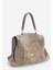 Kadın Hakiki Deri Fermuarlı Çıkabilen İç Cepli El ve Omuz Çantası Ornis Vizon Süet 6