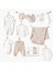 Erkek Bebek Hastane Çıkışı 10 Parça Yenidoğan Set Happy Everyday AC25061 1