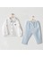 Erkek Bebek Takım 2 Parça Muslin AC25622 3