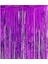 Işıltılı Duvar ve Kapı Perdesi Mor Renk 4