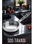 Çelik 20 cm Sos Tavası Martorano Design 1