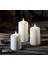 3'lü Mum Seti-Beyaz-Blok Mum-Silindir Mum-Baton Mum 1