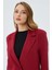 4516 Kadın Bezayağı Blazer Ceket Bordo 4