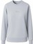 2019 Kadın Baskılı 3 Iplik Bisiklet Yaka Sweatshirt Bebe Mavi 1
