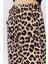 4546 Kadın Leopar Desen Saten Palazzo Pantolon Bej 5