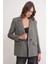 4516 Kadın Bezayağı Blazer Ceket Haki 1