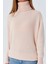 6278 Kadın Sakallı Balıkçı Triko Kazak Pudra 4