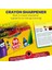 96 Colorful Crayons-Amerikan-Nontoxic-96'lı Renkli Mum Boya Seti-Kalemtıraşlı 3