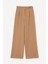 4103 Kadın Palazzo Dilli Geniş Paça Bol Dökümlü Pantolon Camel 1