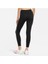One Dri-Fit Womens Black Tight Fit Mid-Rise 7/8 Length Leggings DM7272-010 2