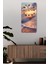 Gün Batımı Manzaralı Mdf Dikdörtgen Duvar Saati (30X60 Cm) Uv Baskı – USD040 2