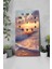 Gün Batımı Manzaralı Mdf Dikdörtgen Duvar Saati (30X60 Cm) Uv Baskı – USD040 6