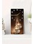 Mdf Dikdörtgen Kahve Fincanı Desenli Uv Baskı Sessiz Duvar Saati 30X60 cm – USD016 1