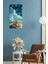 Deniz Temalı Mdf Dikdörtgen Duvar Saati – 30X60 Cm, Uv Baskı – USD060 4