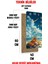 Deniz Temalı Mdf Dikdörtgen Duvar Saati – 30X60 Cm, Uv Baskı – USD060 5