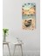 Deniz ve Tekne Temalı Mdf Dikdörtgen Duvar Saati – 30X60 Cm, Uv Baskı – USD048 7