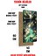 Doğanın Huzurunu Evinize Taşıyan Şelale Temalı Mdf Dikdörtgen Duvar Saati – 30X60 Cm– USD025 5