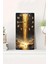Mdf Dikdörtgen Dekoratif Duvar Saati – Altın Şelale Tasarım (30X60 Cm) – USD019 1