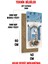 Mdf Dikdörtgen Deniz Manzaralı Uv Baskı Duvar Saati – 30X60 cm – USD035 5
