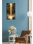 Mdf Dikdörtgen Dekoratif Duvar Saati – Altın Şelale Tasarım (30X60 Cm) – USD019 4
