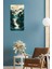Mdf Dikdörtgen Duvar Saati – 30X60 cm Şelale & Dağ Manzaralı Uv Baskı – USD005 4