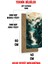 Mdf Dikdörtgen Duvar Saati – 30X60 cm Şelale & Dağ Manzaralı Uv Baskı – USD005 5
