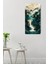 Mdf Dikdörtgen Duvar Saati – 30X60 cm Şelale & Dağ Manzaralı Uv Baskı – USD005 7
