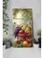 Mdf Dikdörtgen Meyve Sepeti Desenli Duvar Saati – 30X60 cm Uv Baskı – USD022 6