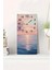 Gün Batımı Manzaralı Mdf Dikdörtgen Duvar Saati – 30X60 cm Uv Baskı – USD055 1