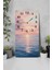 Gün Batımı Manzaralı Mdf Dikdörtgen Duvar Saati – 30X60 cm Uv Baskı – USD055 6