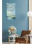 Soyut Deniz Manzaralı Mdf Dikdörtgen Duvar Saati – 30X60 Cm, Uv Baskı – USD050 4