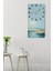Soyut Deniz Manzaralı Mdf Dikdörtgen Duvar Saati – 30X60 Cm, Uv Baskı – USD050 6