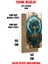 Doğanın Büyüsünü Evinize Taşıyın: Hayat Ağacı Desenli Mdf Dikdörtgen Saat (30X60 Cm) – USD033 5