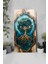 Doğanın Büyüsünü Evinize Taşıyın: Hayat Ağacı Desenli Mdf Dikdörtgen Saat (30X60 Cm) – USD033 6