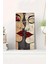 Dekoratif Mdf Dikdörtgen Duvar Saati – Modern Sanat Çizimli Tasarım (30X60 Cm)– USD030 1