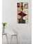Dekoratif Mdf Dikdörtgen Duvar Saati – Modern Sanat Çizimli Tasarım (30X60 Cm)– USD030 7