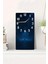Gece Manzaralı Ağaç Temalı Mdf Dikdörtgen Duvar Saati – 30X60 Cm, Uv Baskı– USD044 1